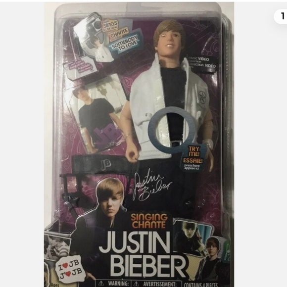 Justin Bieber 🇨🇦Singing Doll Limited Edition Collectible Rare 2010 - Picture 3 of 15